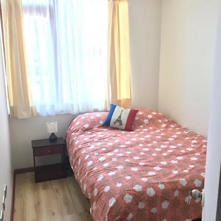 Apartamento Departamento completo 42 mts2 - 2 habs y 1 futón - Centro Tomé - 5 personas max - Edificio Don Francisco Exterior foto